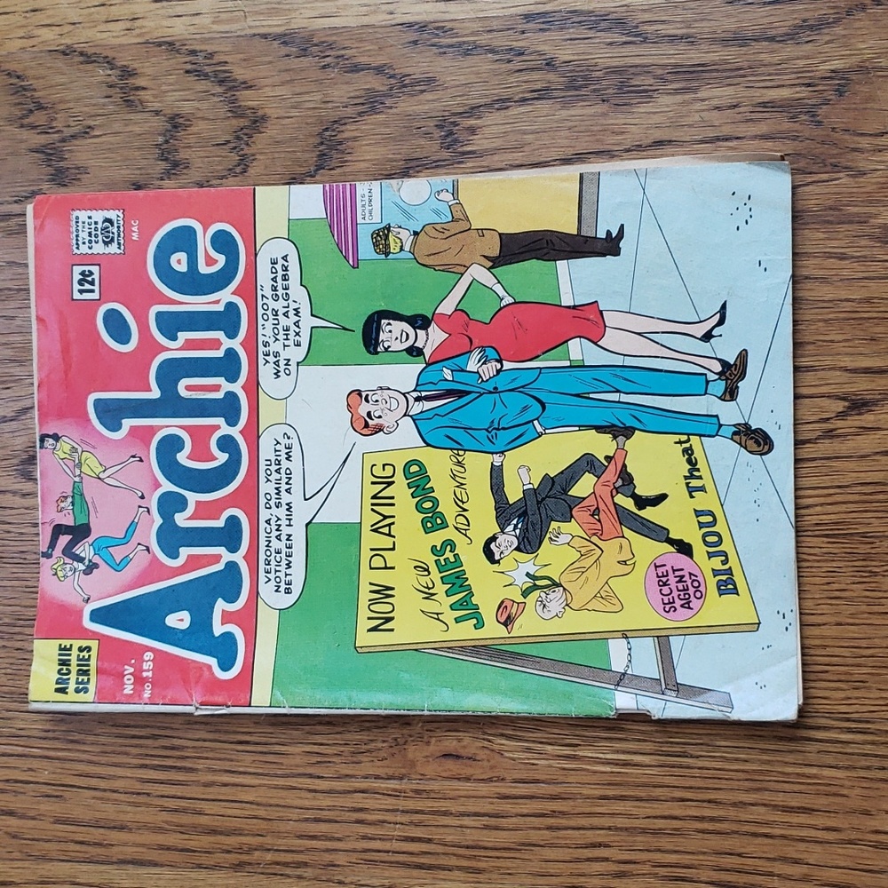 Vintage 60s Archie No. 159 Archie Series Comic Book